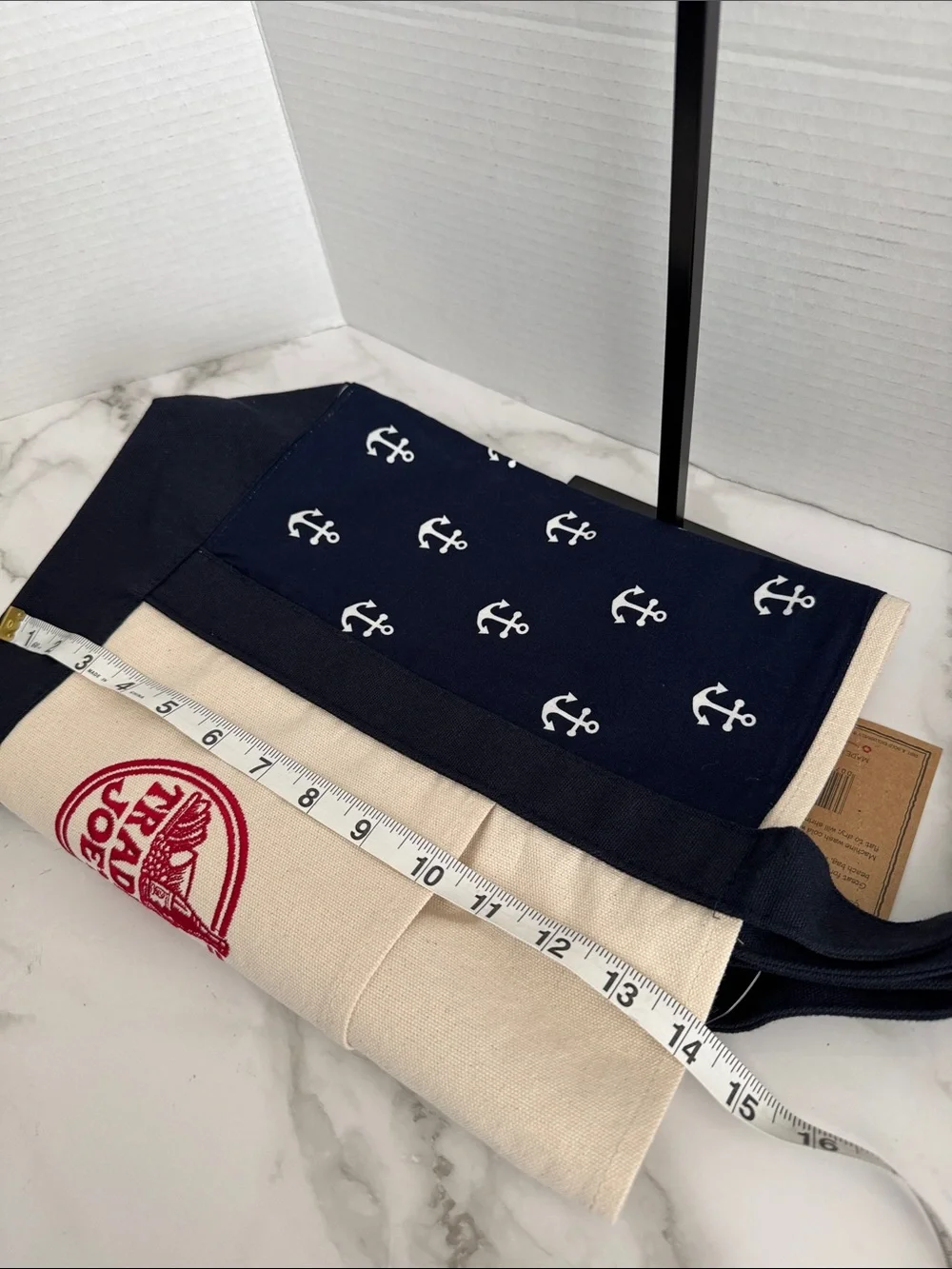 Trader Joe’s Large Navy Canvas Tote. New with Tag. - Picture 17 of 17